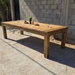Mesa Rústica - Madera Maciza