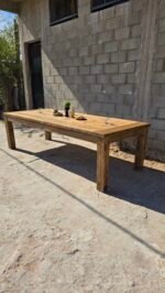 Mesa Rústica - Madera Maciza